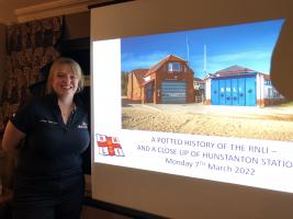 Kate Craven, one of the Hunstanton Lifeboat volunteers